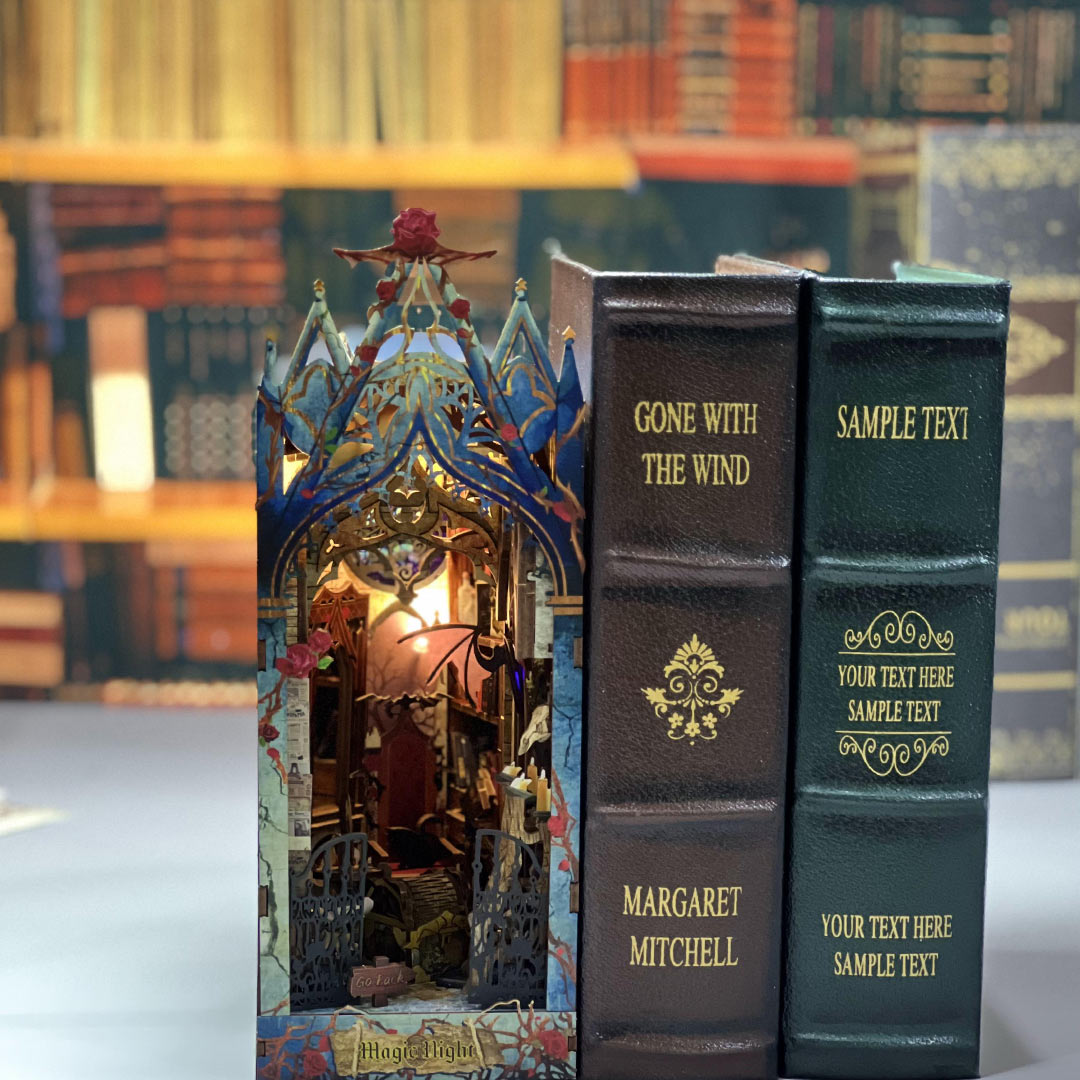 Twilight Castle DIY Wooden Book Nook